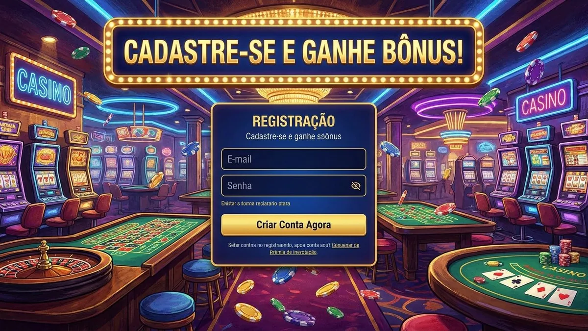 Registo com bónus